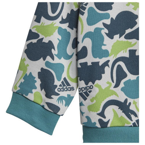 Adidas Βρεφικές φόρμες σετ Essentials Allover Printed French Terry Jogger Set